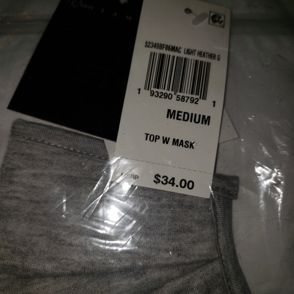 Crave Fame Sweatshirt with Sequined Rainbow (NWT) - Picture 4 of 5